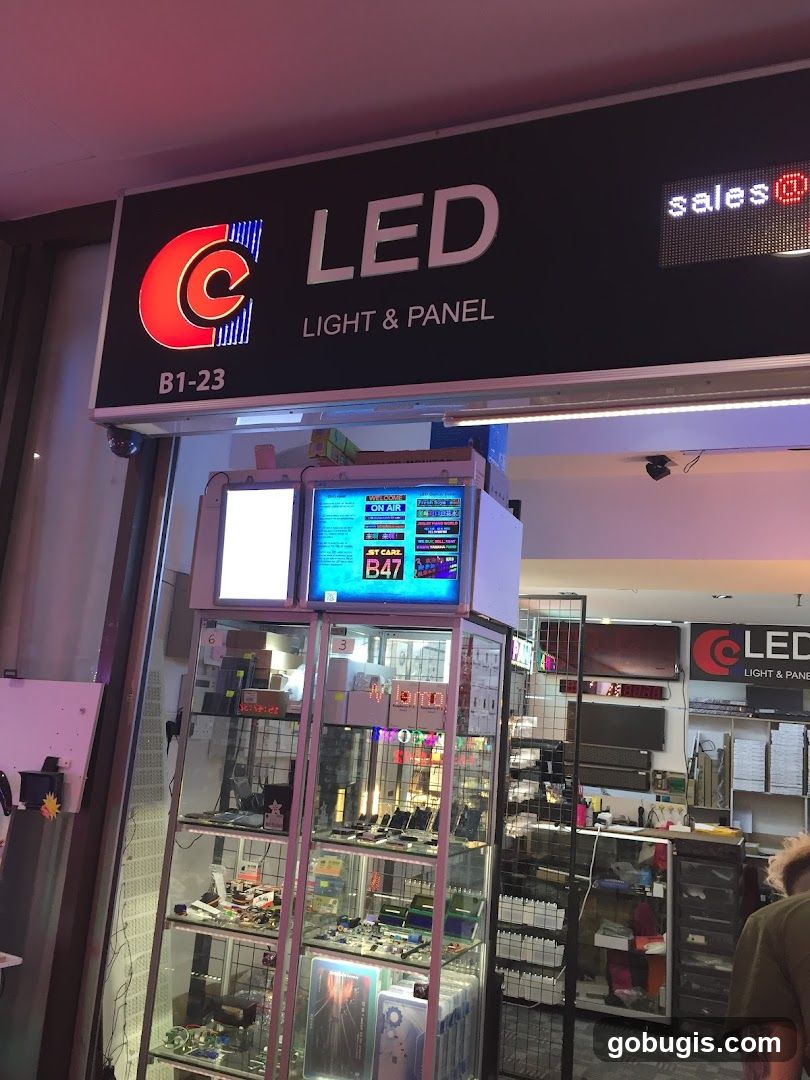 LED Light & Panel Storefront