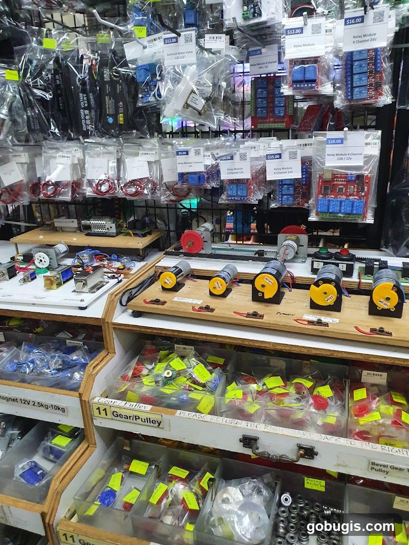 Electronic Components Display