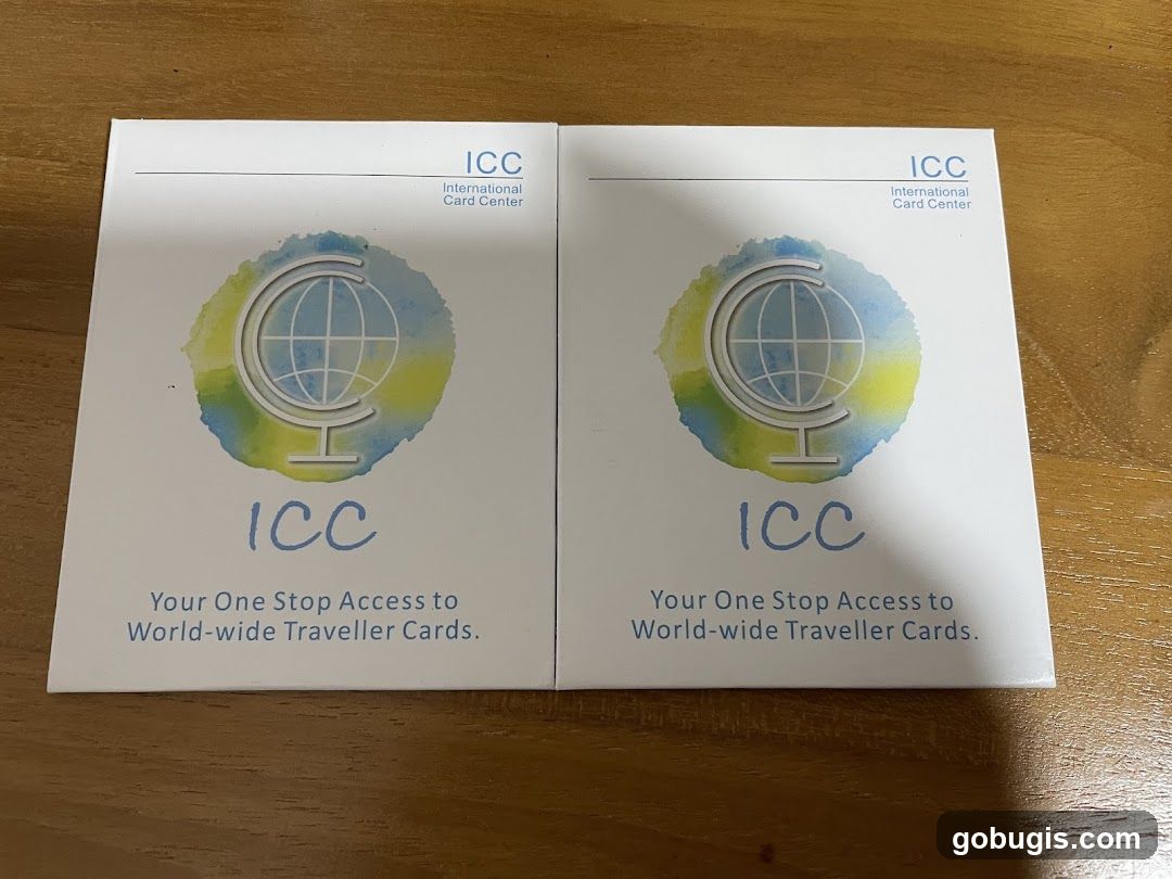 ICC International Card Center Brochures