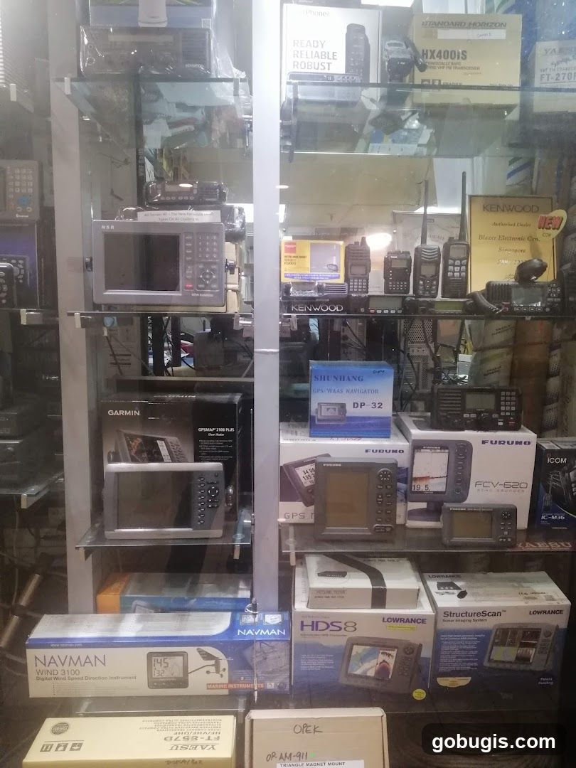 Marine Electronics Display