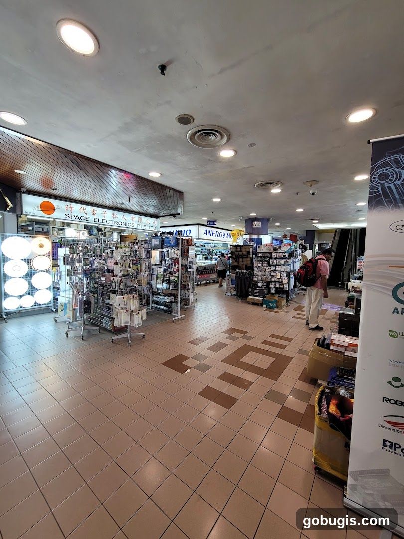 Electronics Store Interior