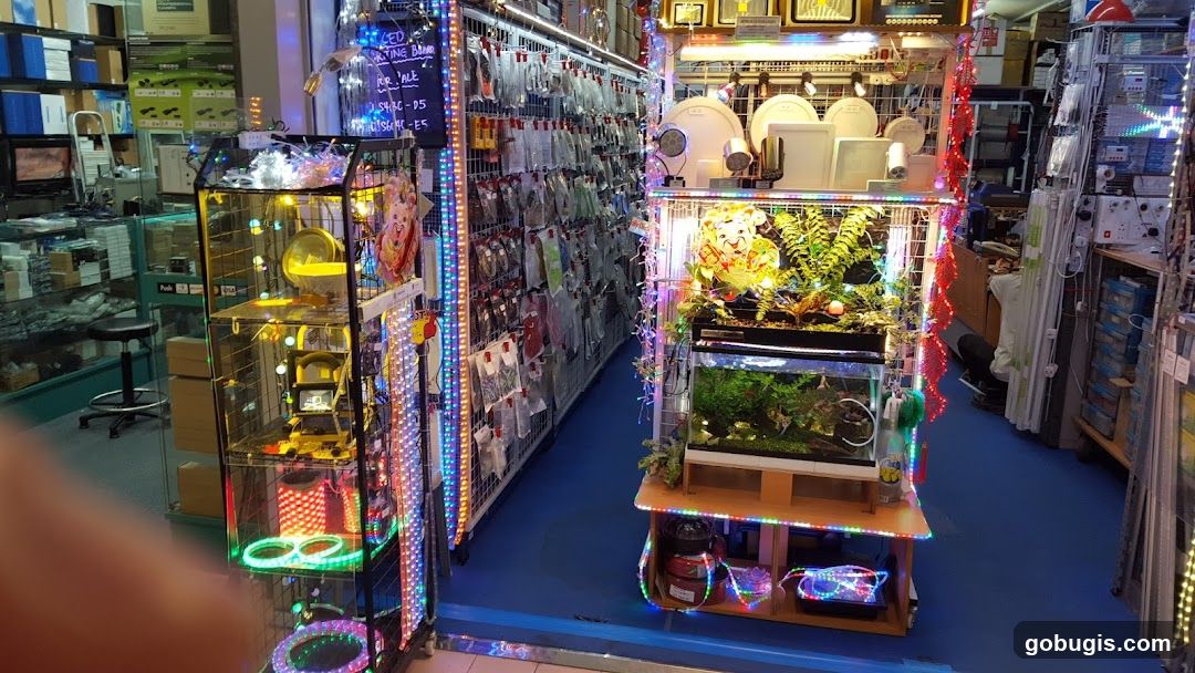 Electronics Store Interior
