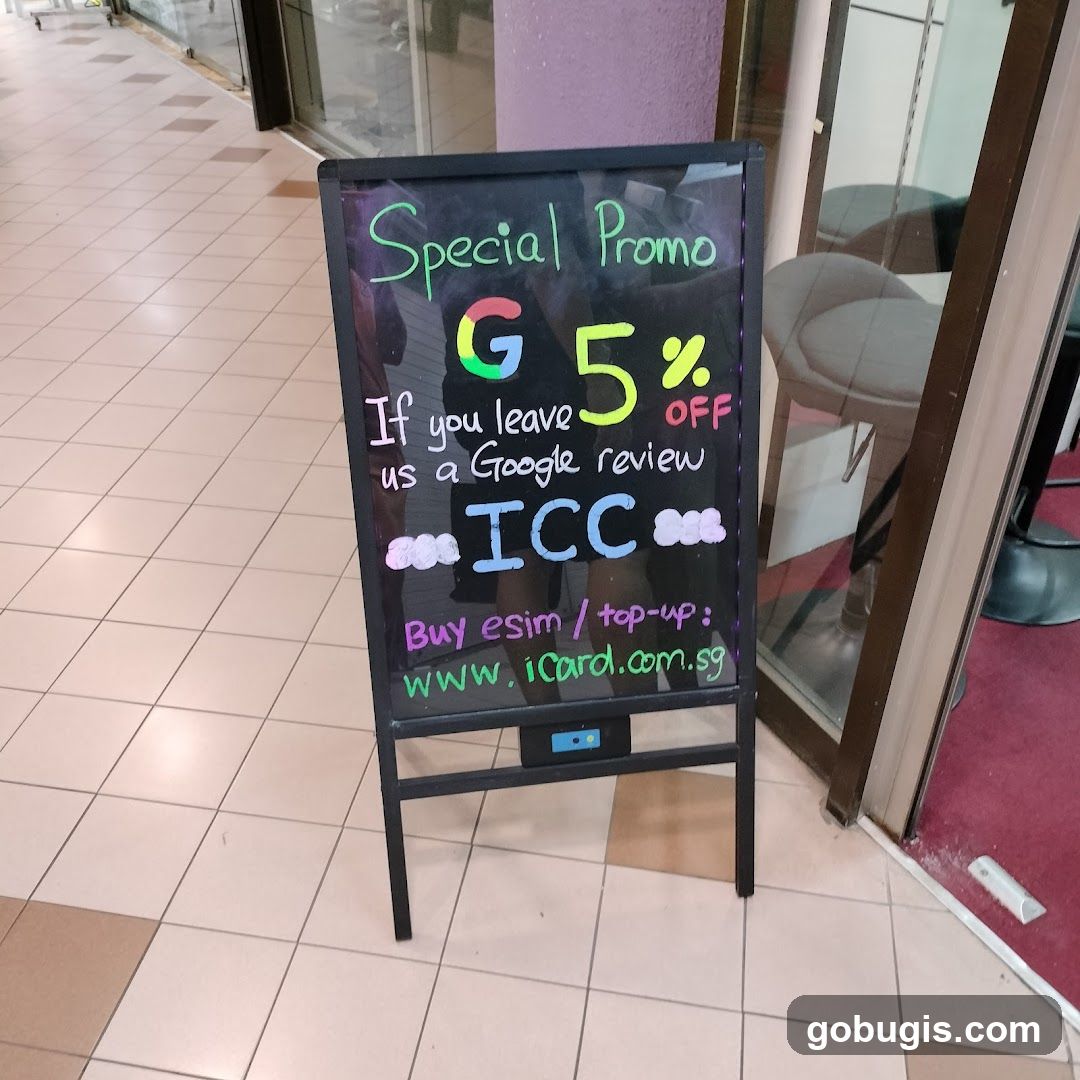 Special Promo Sign