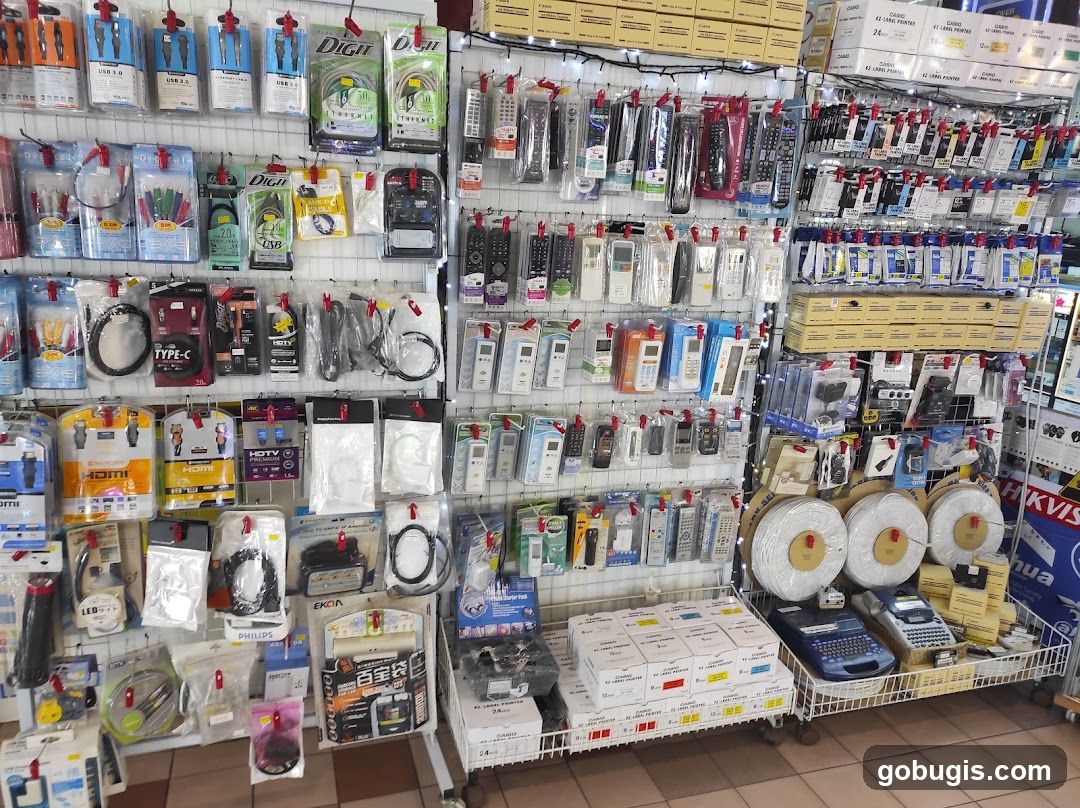 Electronics Store Display
