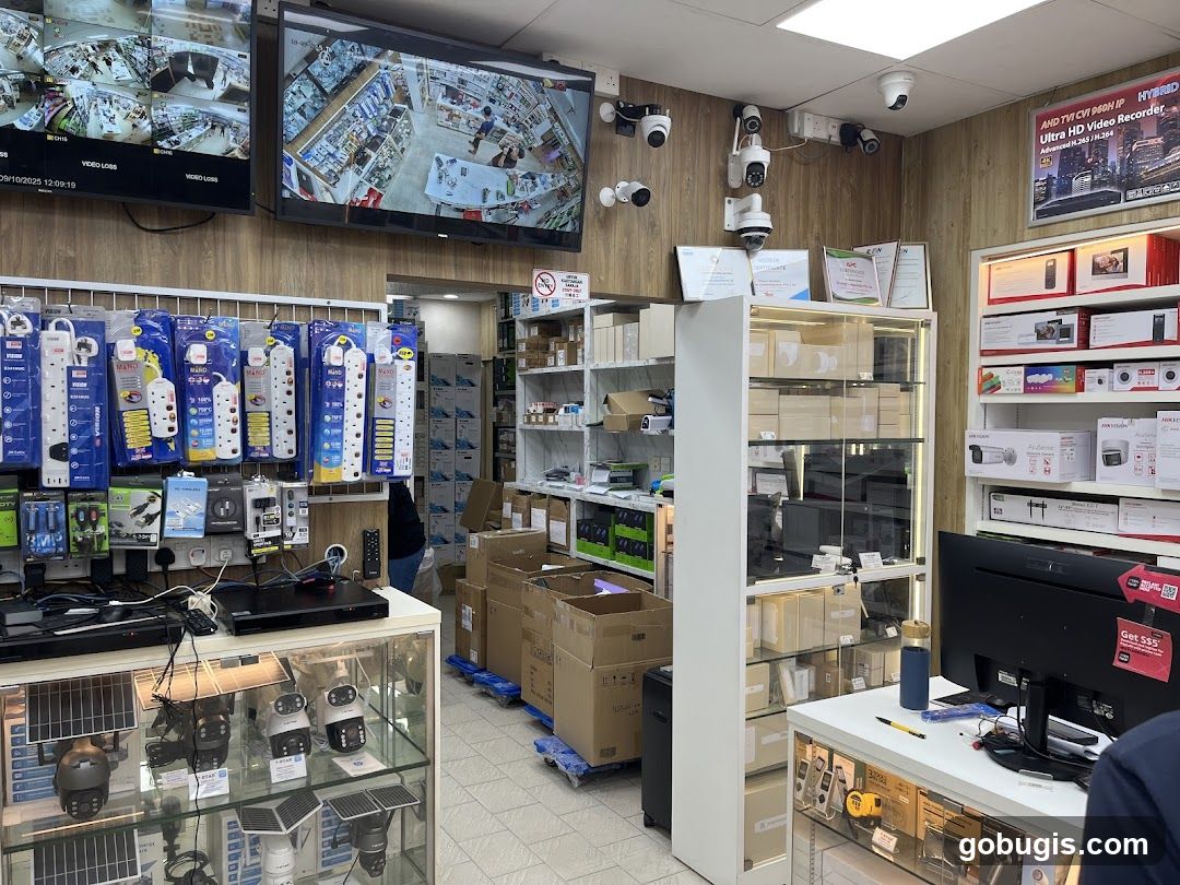Electronics Store Interior