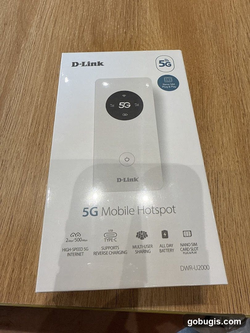 D-Link 5G Mobile Hotspot Box