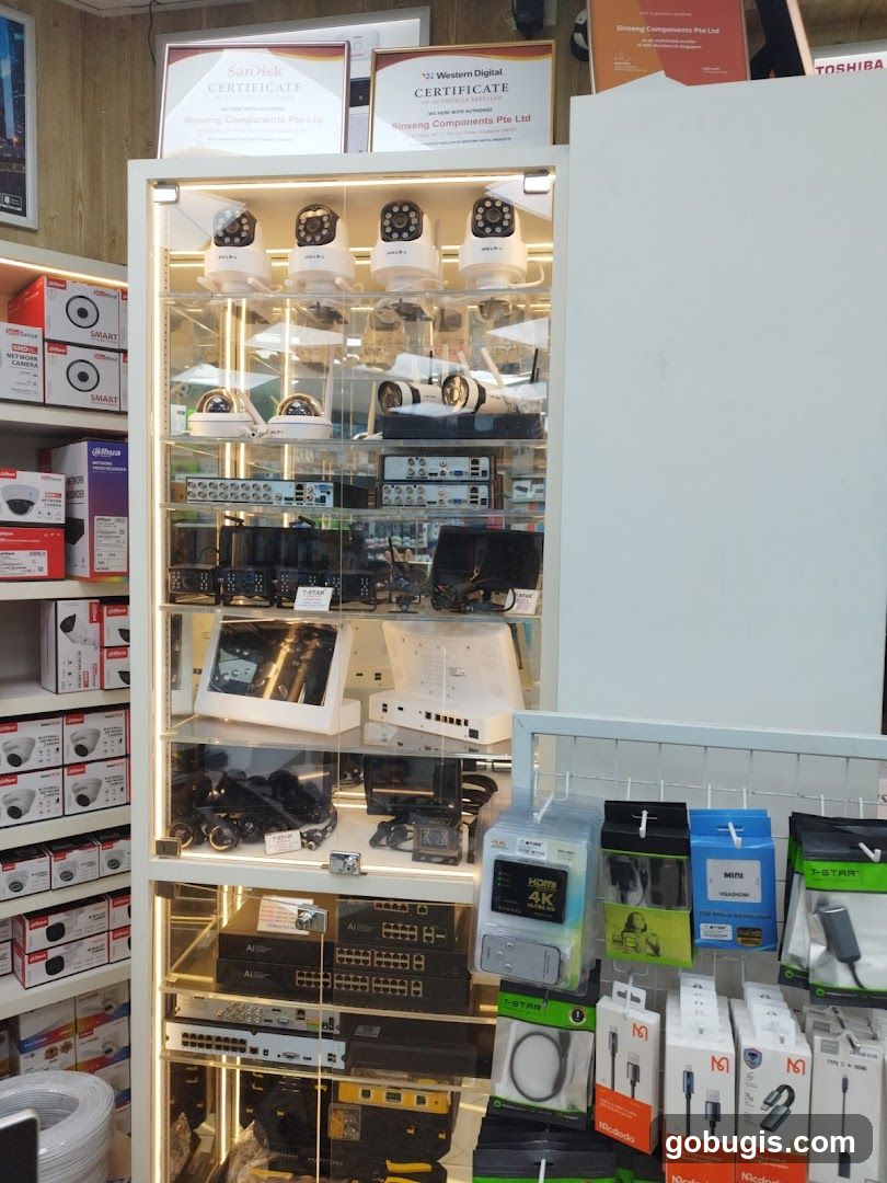 Electronics Store Display