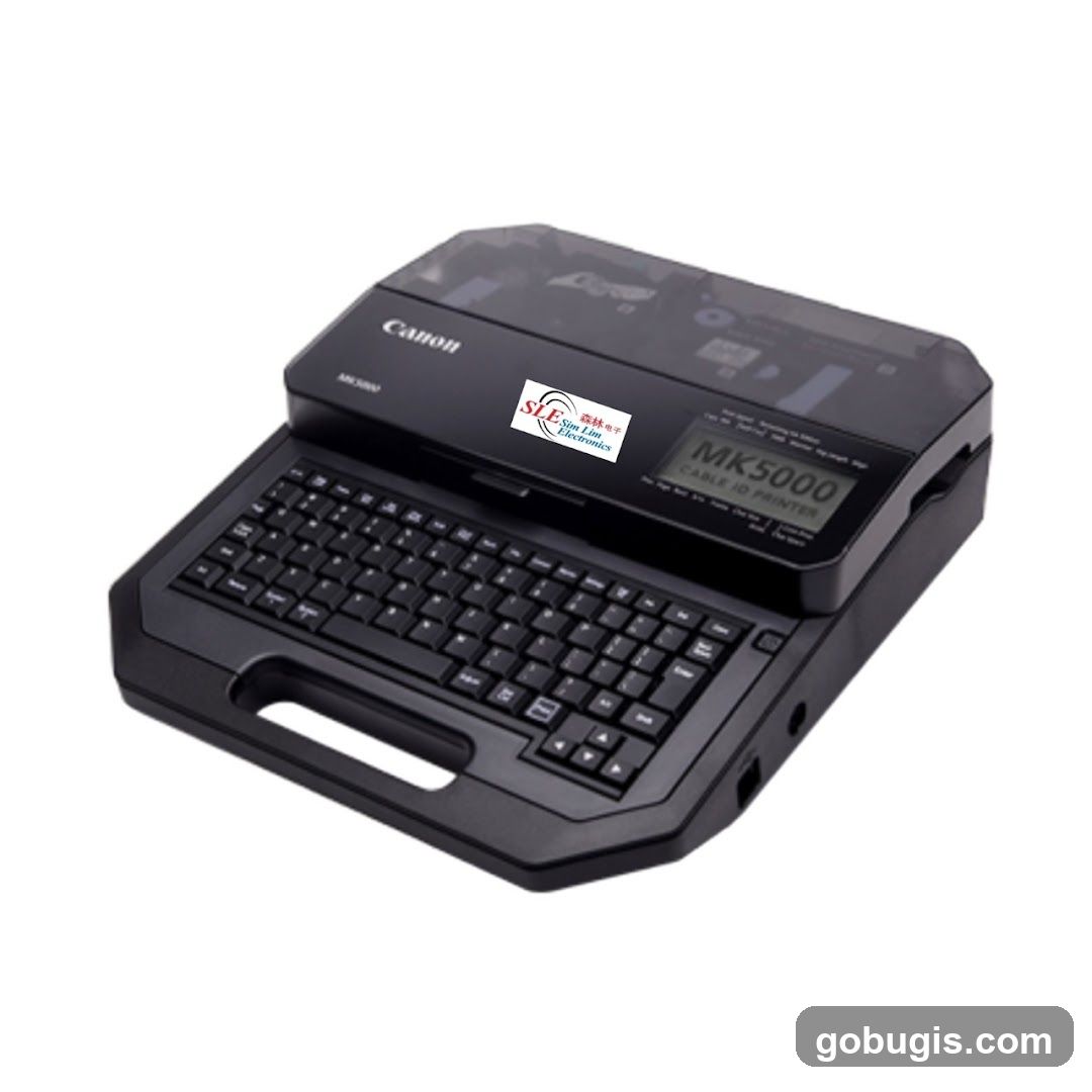 Canon MK5000 Cable ID Printer