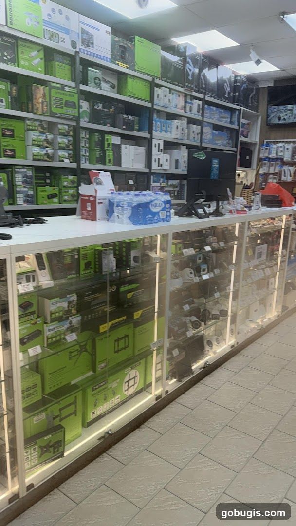 Electronics Store Interior