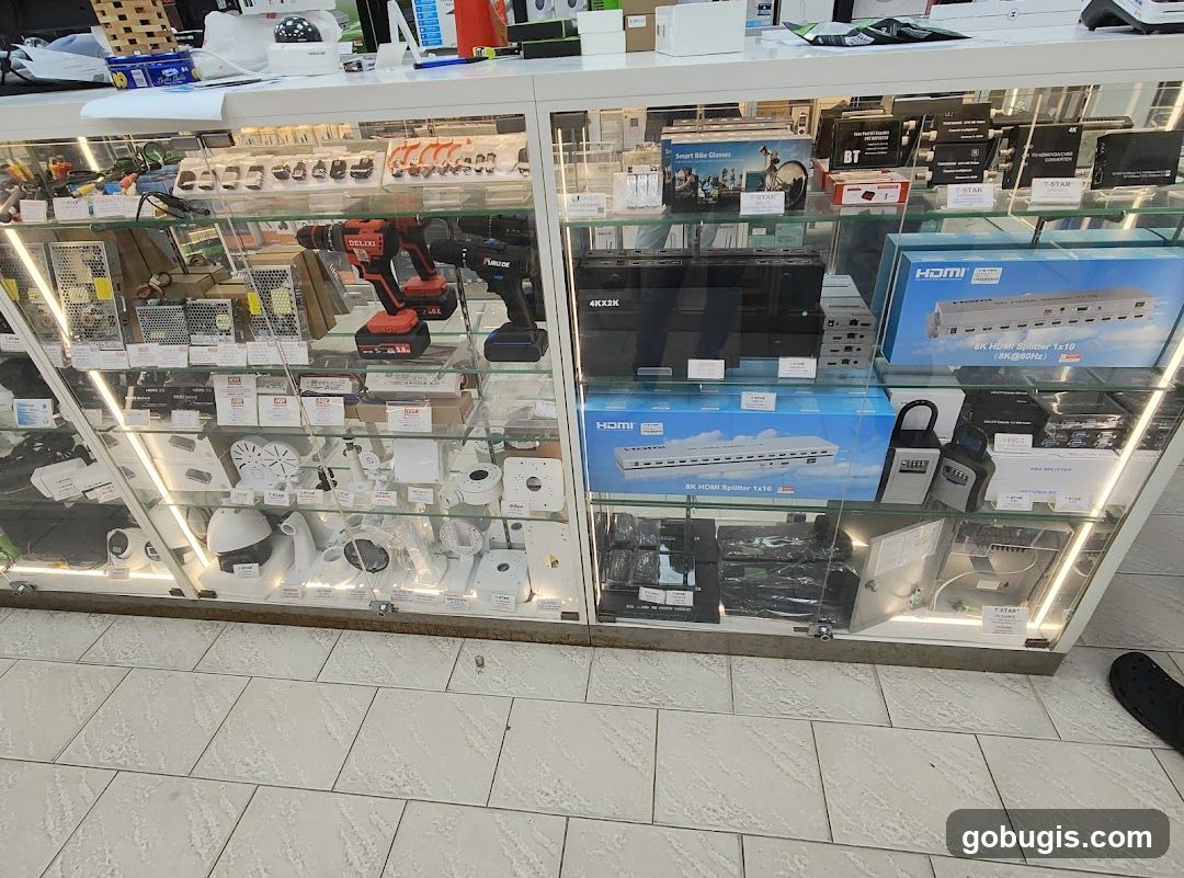 Electronics Store Display