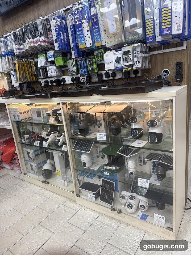Electronics Store Display