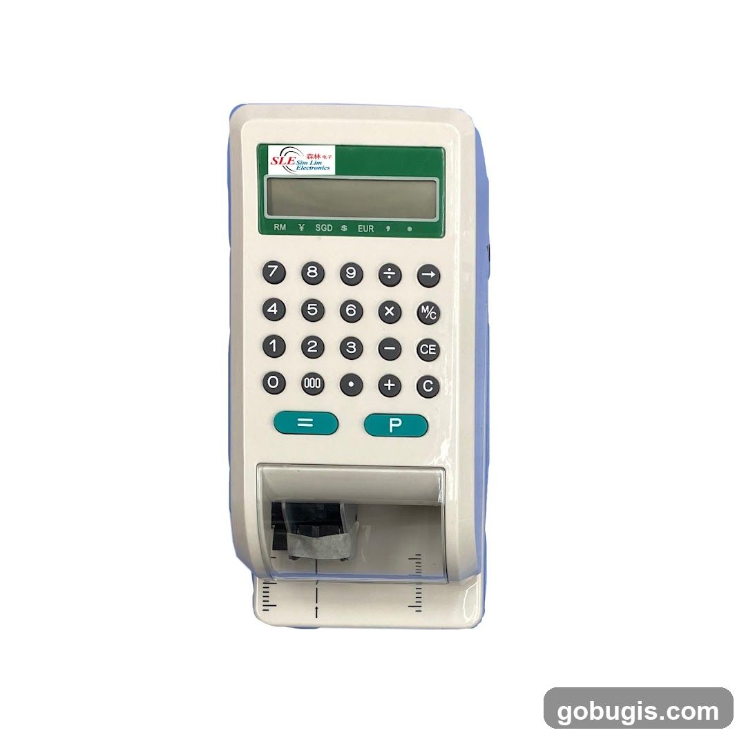 Calculator with Currency Display