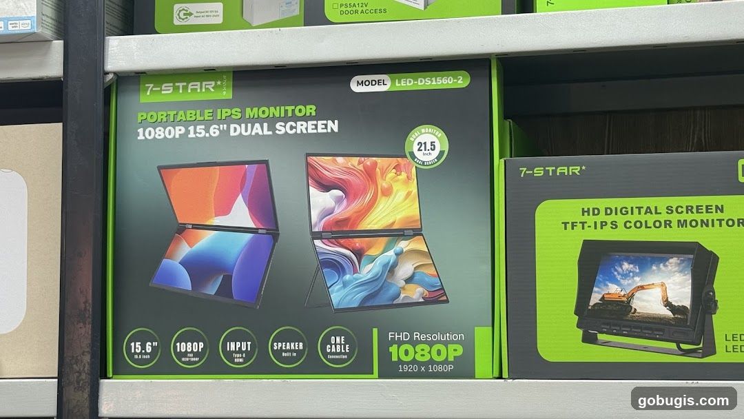 7-STAR Portable IPS Monitor Box