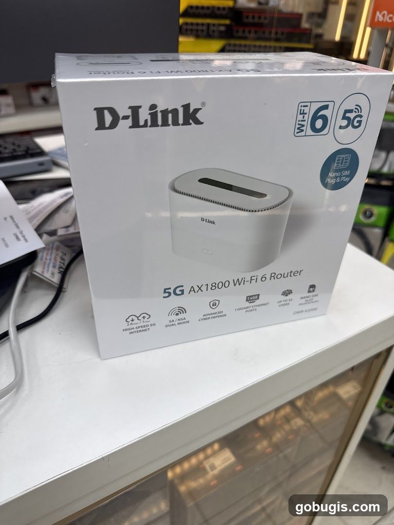 D-Link 5G AX1800 Wi-Fi 6 Router