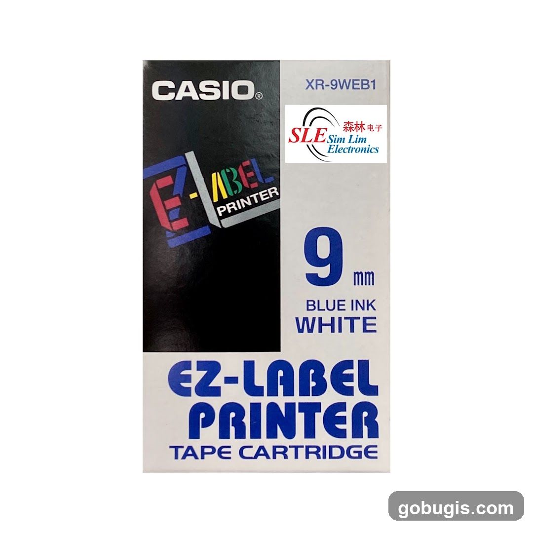 Casio EZ-Label Printer Tape Cartridge