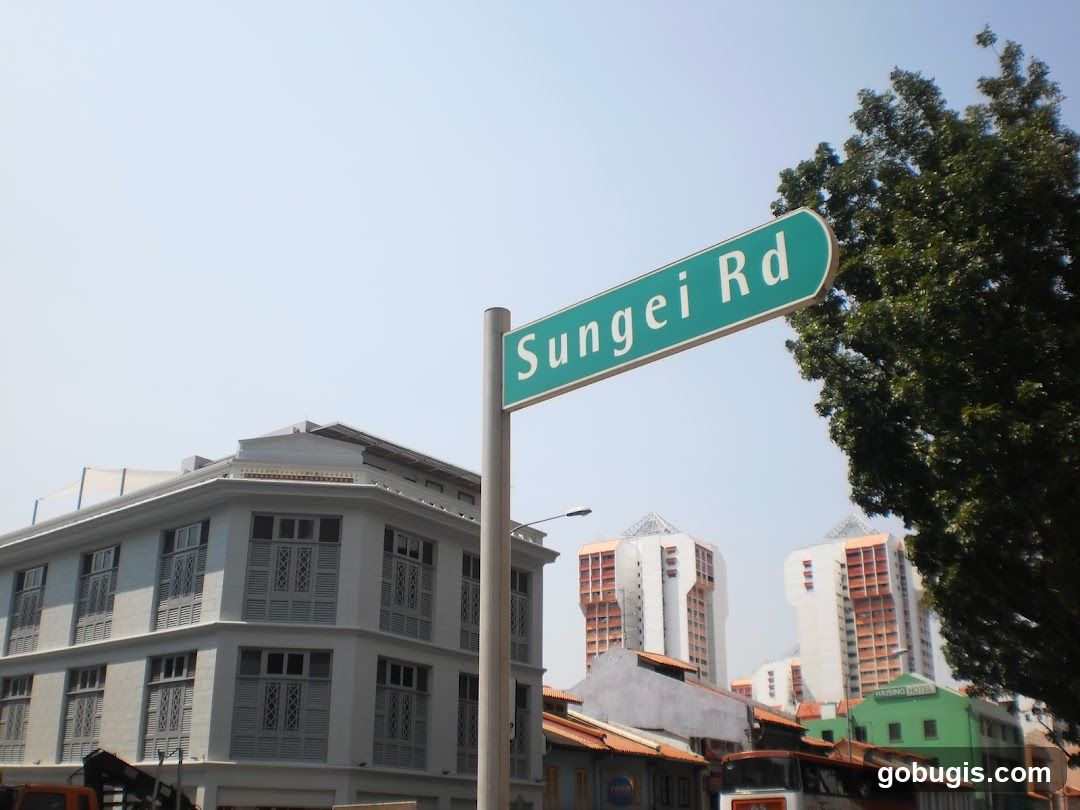 Street Sign and Buildings