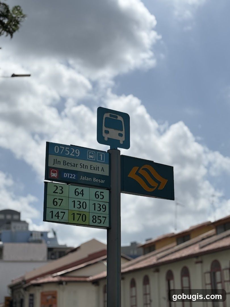 Bus Stop Sign