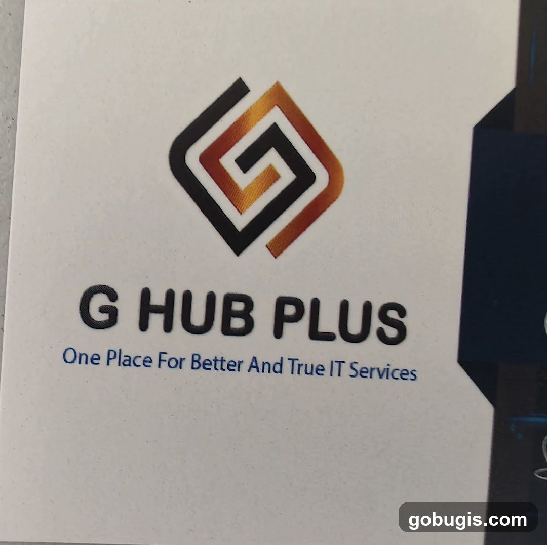 G HUB PLUS Business Card