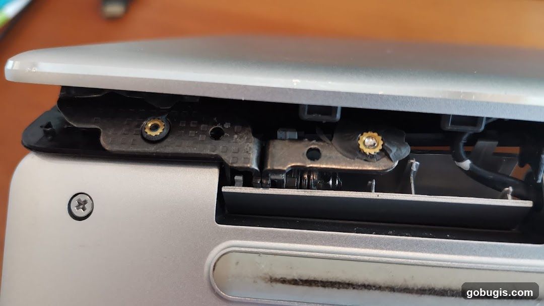 Laptop Hinge Detail