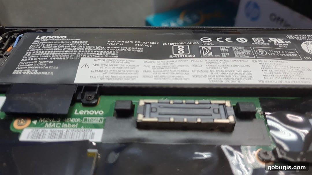 Lenovo Laptop Battery Information