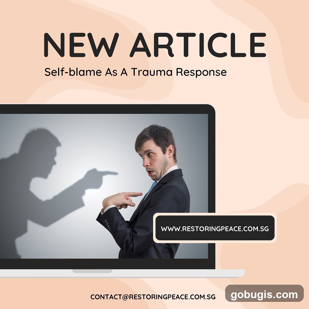 New Article: Self-blame As A Trauma Response