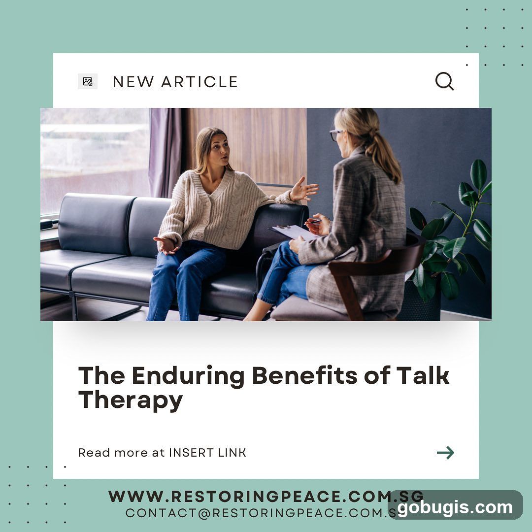 New Article: The Enduring Benefits of Talk Therapy