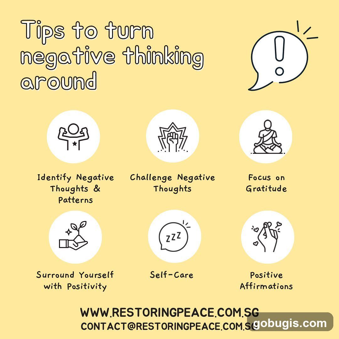Tips to turn negative thinking around