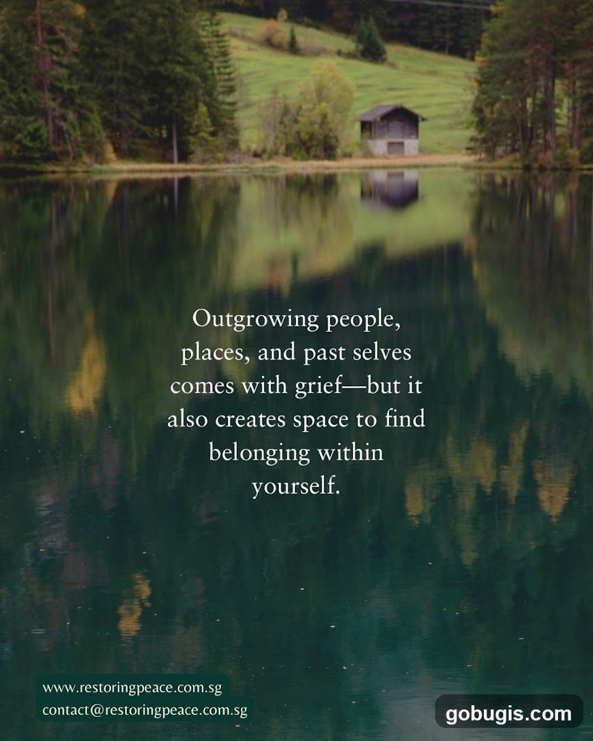 Inspirational Quote with Nature Background