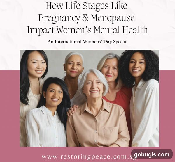 How Life Stages Like Pregnancy & Menopause Impact Women's Mental Health