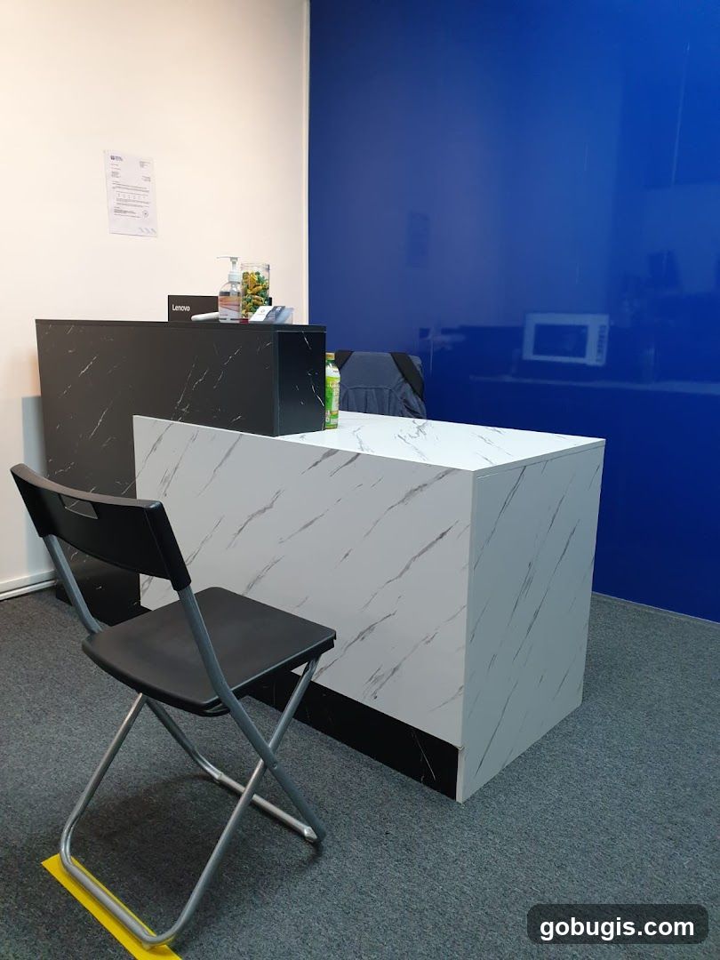 Reception Desk Area