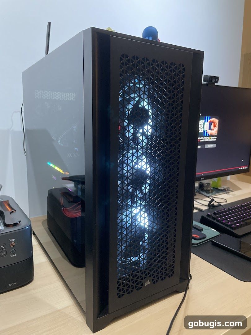 Computer Tower and Peripherals