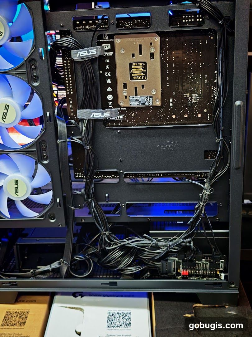 Computer Case Interior