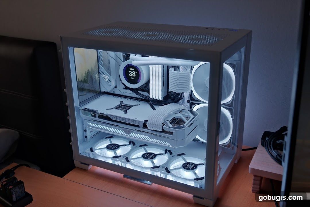 Custom White PC Build