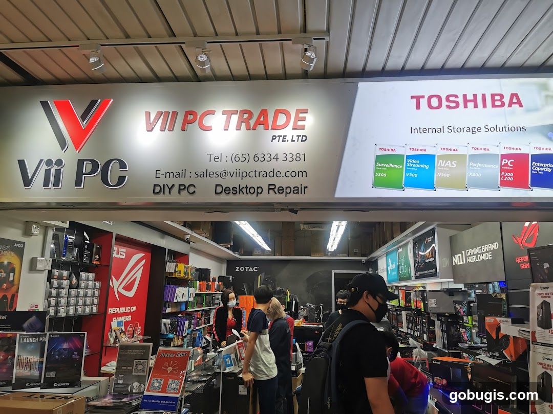 Computer Store Interior