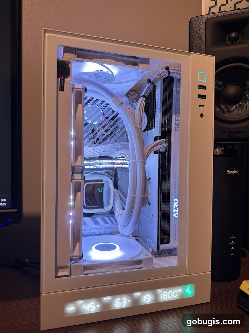 Custom White PC Build