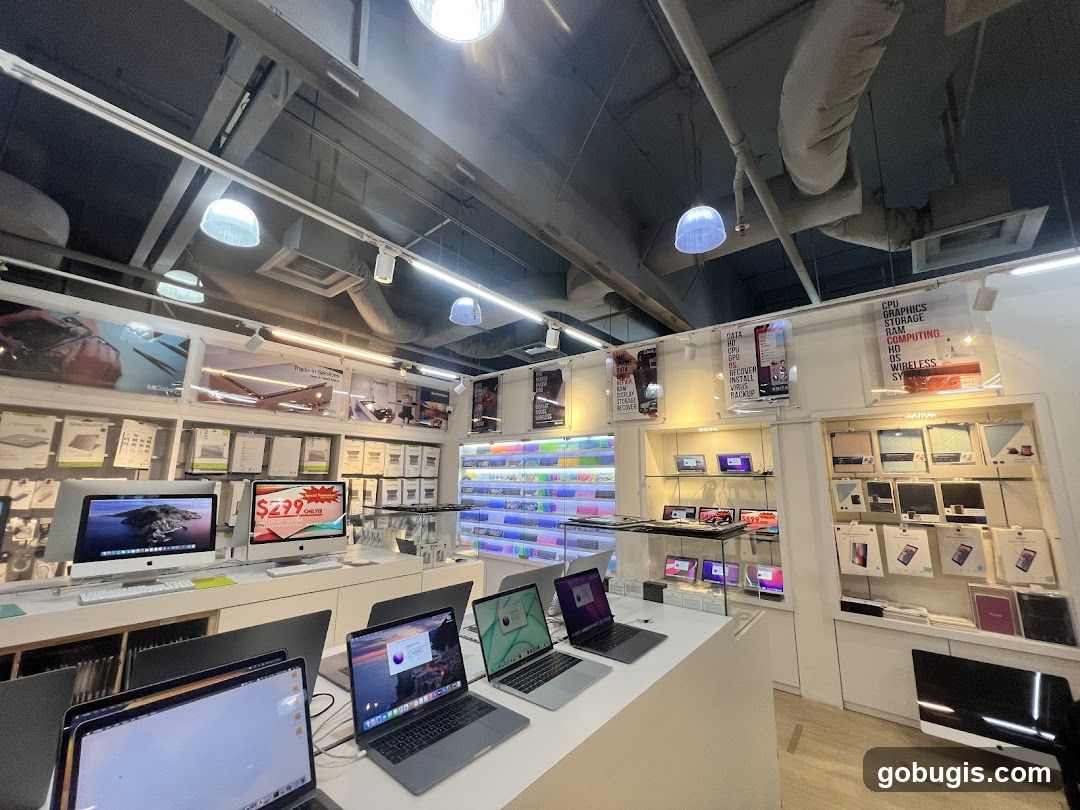 Computer Store Display