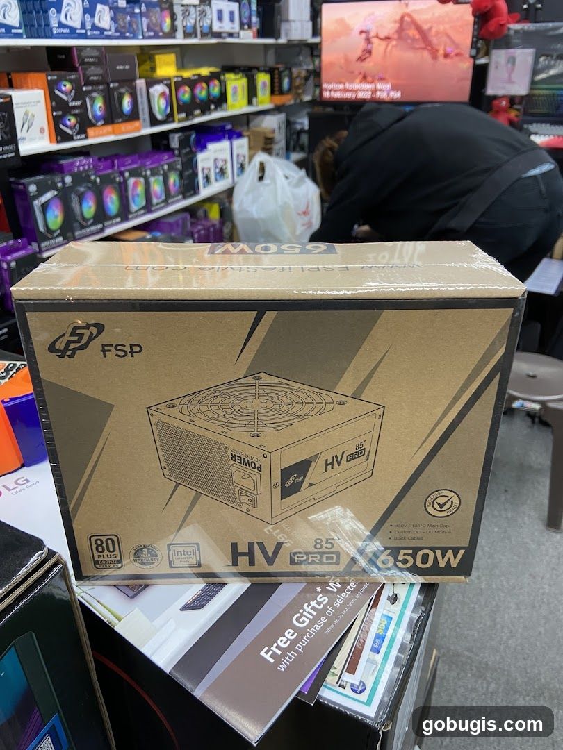 FSP HV PRO 650W Power Supply Box