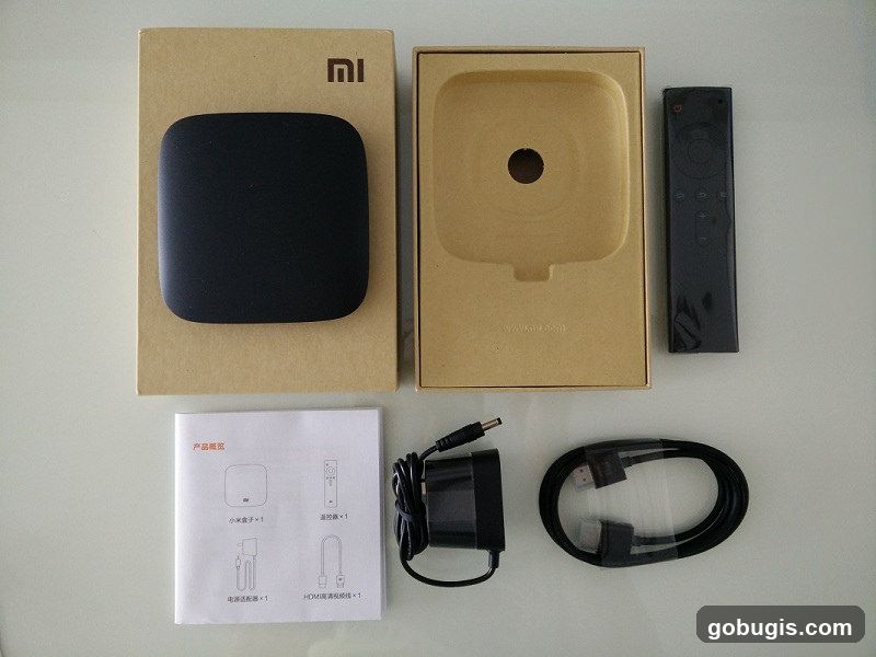 Xiaomi Mi Box Contents