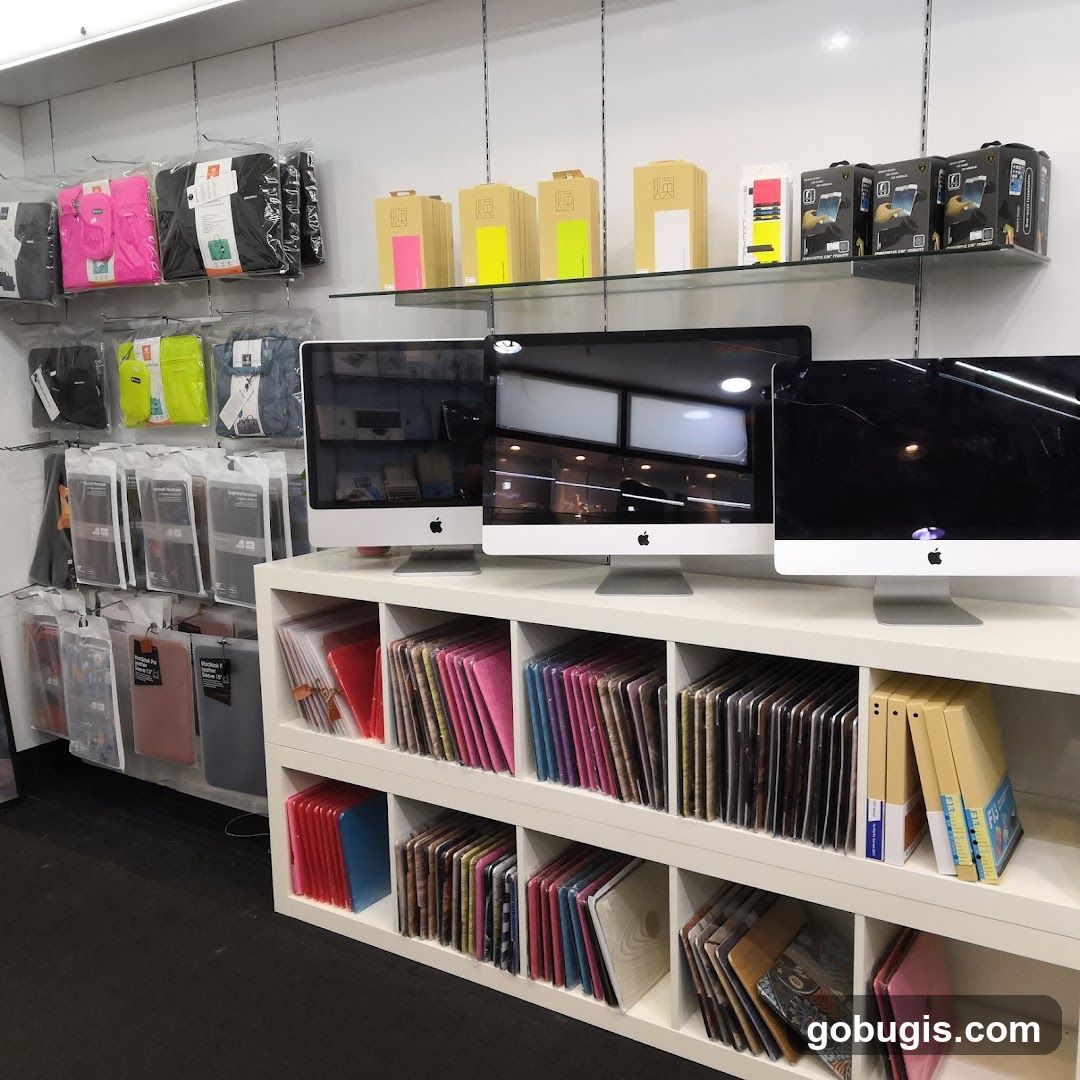 Electronics Store Display