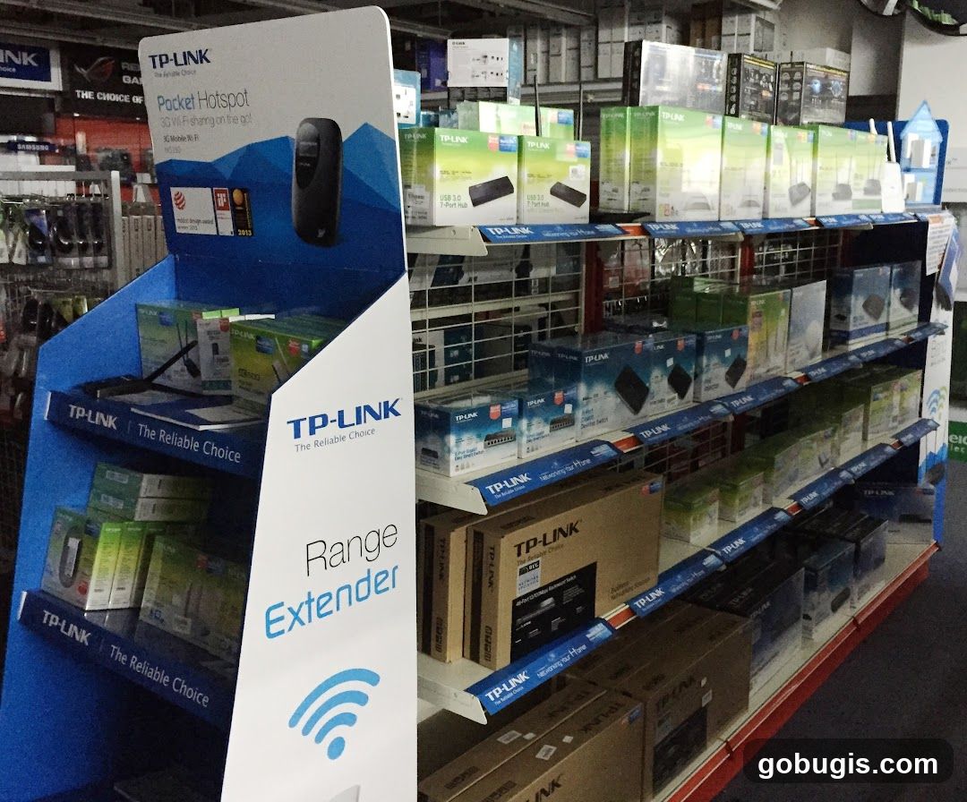 TP-Link Networking Products Display
