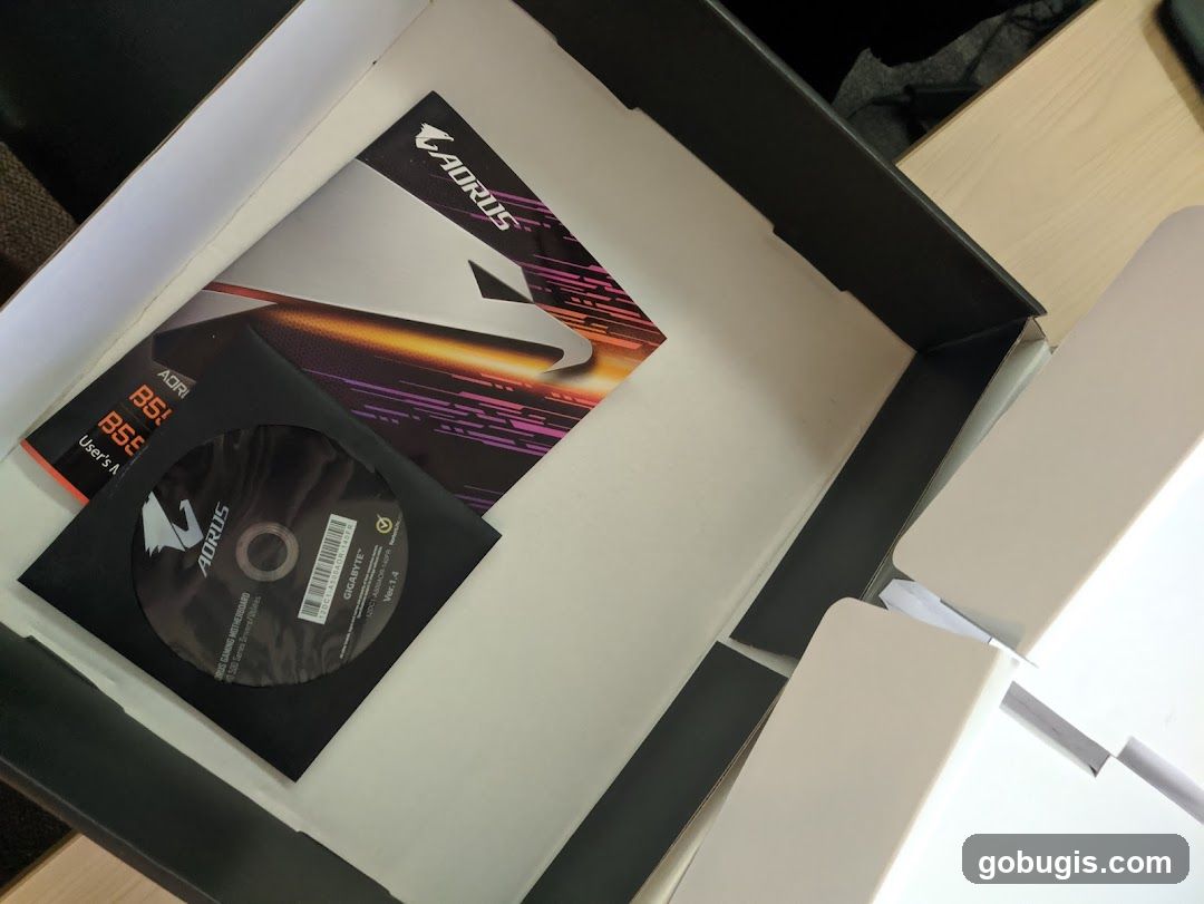 Aorus Motherboard Box Contents
