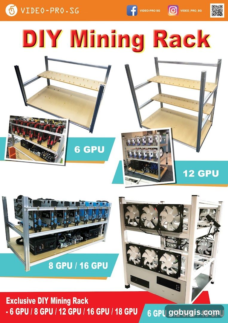DIY Mining Rack