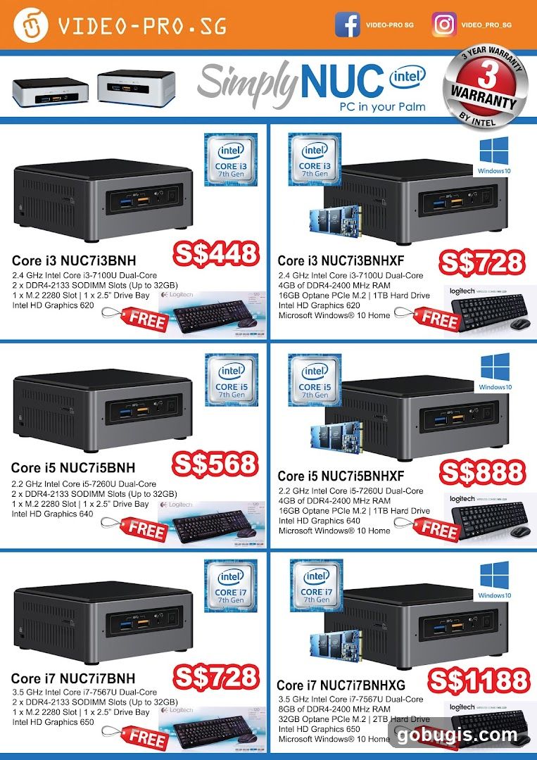 Simply NUC PCs