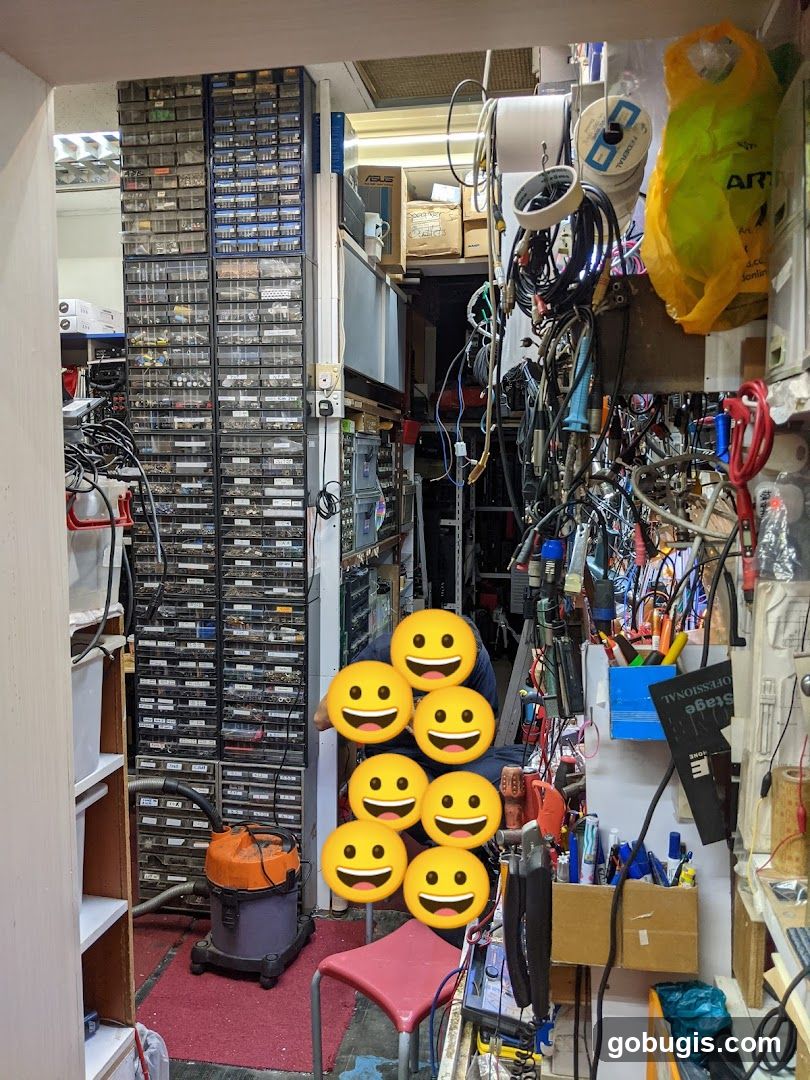 Electronics Repair Shop Interior