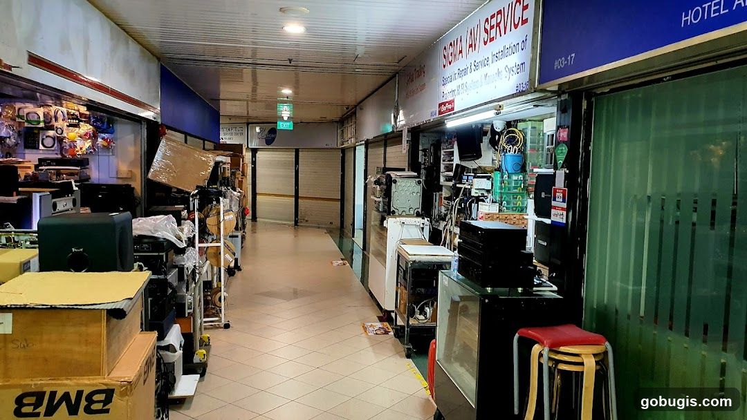 Electronics Store Corridor