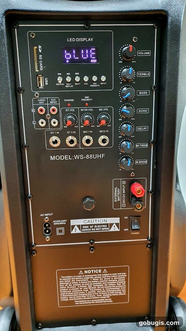Speaker Controls