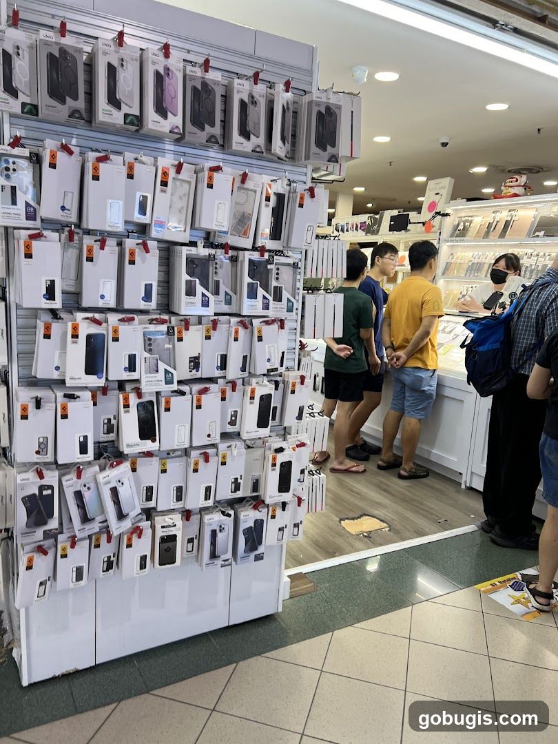 Phone Case Store Display