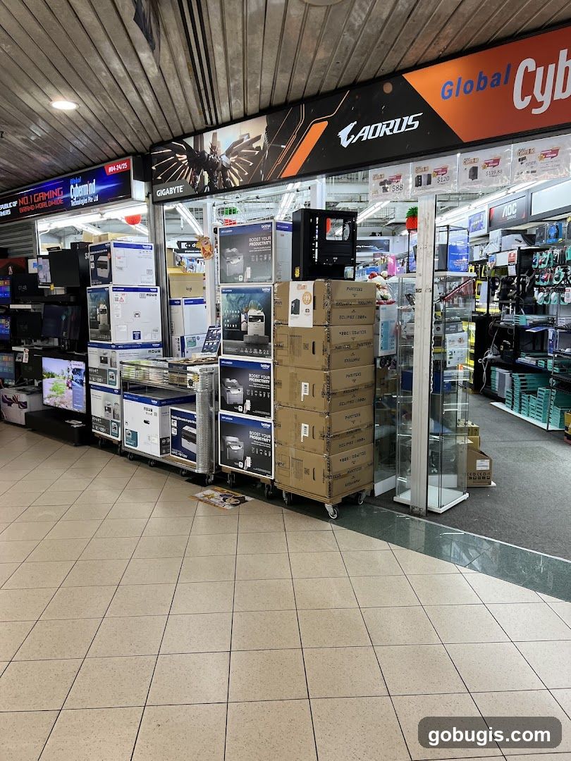 Computer Store Interior