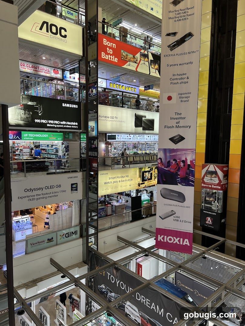 Electronics Store Interior