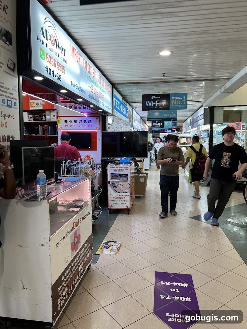 Computer and Electronics Shops